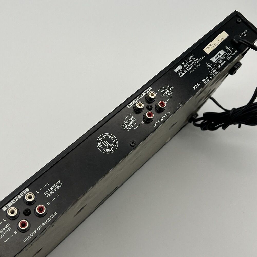 BSR DAK 1 Variable Frequency Noise Reduction Unit[TESTED] - Picture 4 of 5